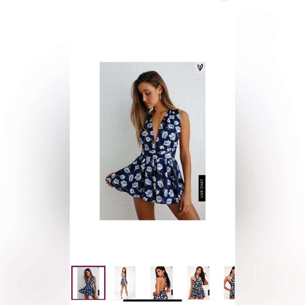 NWT Lulu’s versatile vacation romper